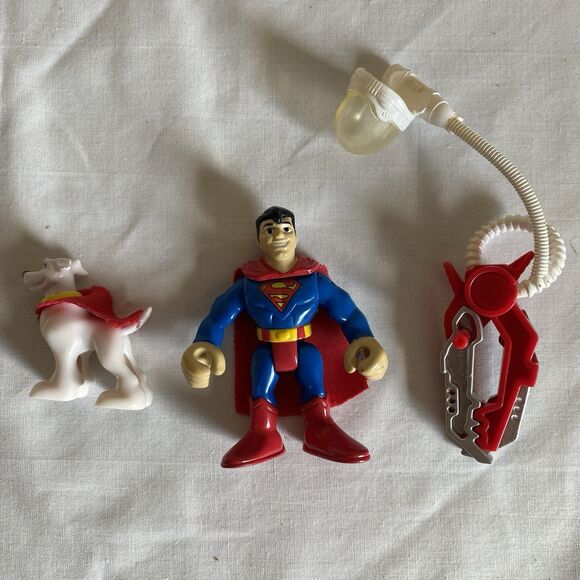 superman and krypto mcfarlane Action Figures 3 in - Picture 1 of 14